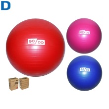 Мяч гимнастический GYM BALL диаметр 55 см Антивзрыв