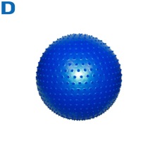 Гимнастический мяч с массажным эффектом 65 см